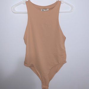 NWT ZARA HALTERNECK BODYSUIT
